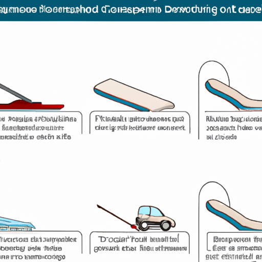 1. An illustration of different carpet cleaning methods
