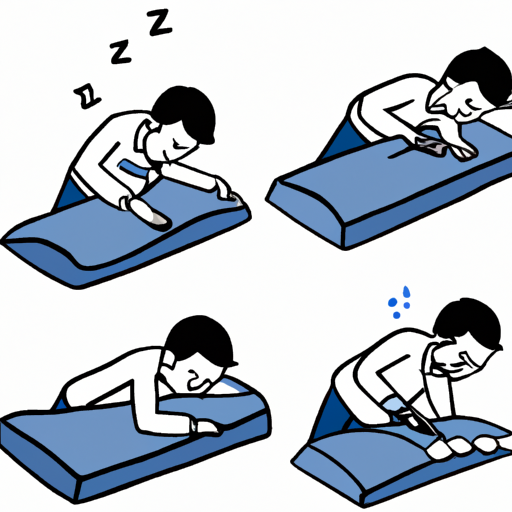 Illustration of a person cleaning a mattress step by step