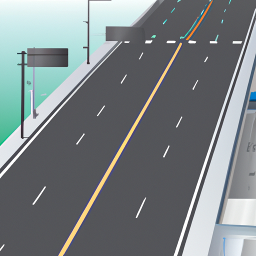 An image depicting a highly cleaned road with potential drawbacks