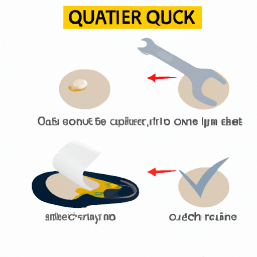 An illustration showing the process of quick grease removal.