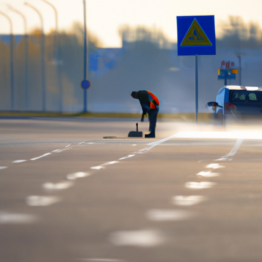 A picturesque image of a clean road at dawn, symbolizing the success of a well-timed cleaning operation.