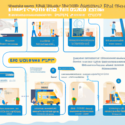 3. Infographic detailing the step-by-step deep cleaning process by eCleaning Company