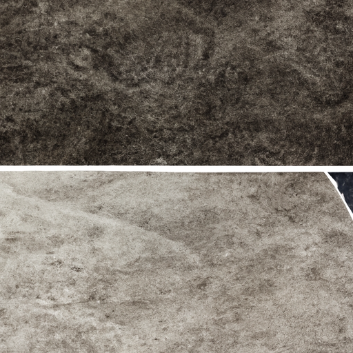 An image showing a carpet before and after cleaning, highlighting the visible difference.