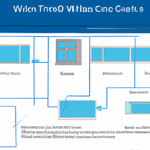 A diagram showcasing the improved functionality of professionally cleaned window treatments