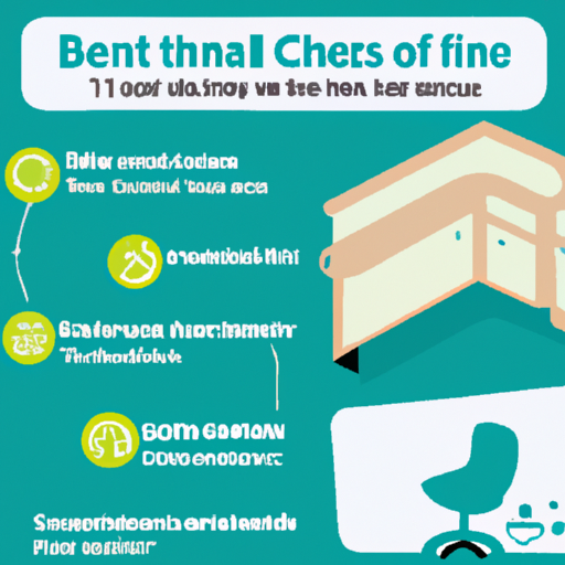 An infographic illustrating the health benefits of regular furniture cleaning